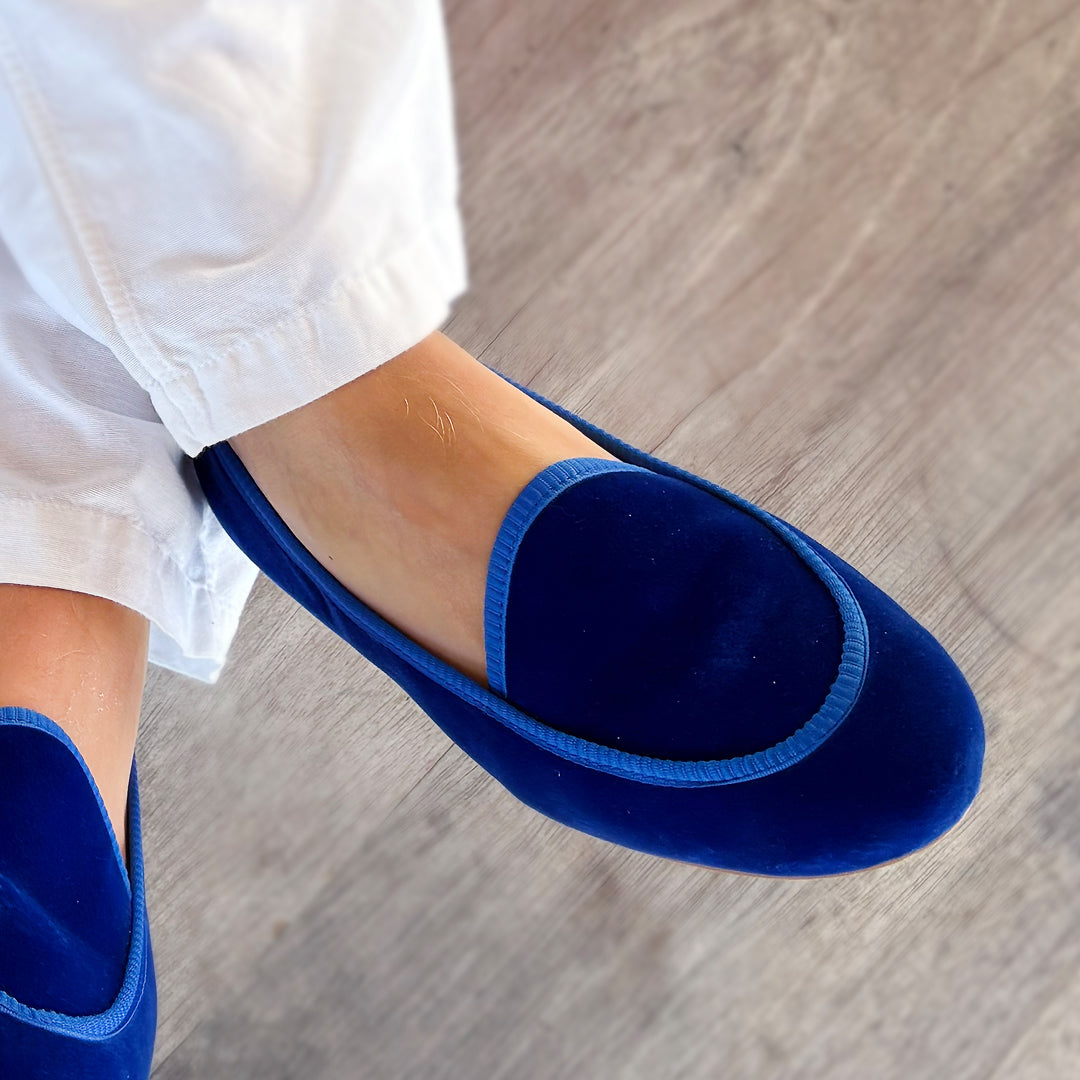 Bleu Bisou Flats