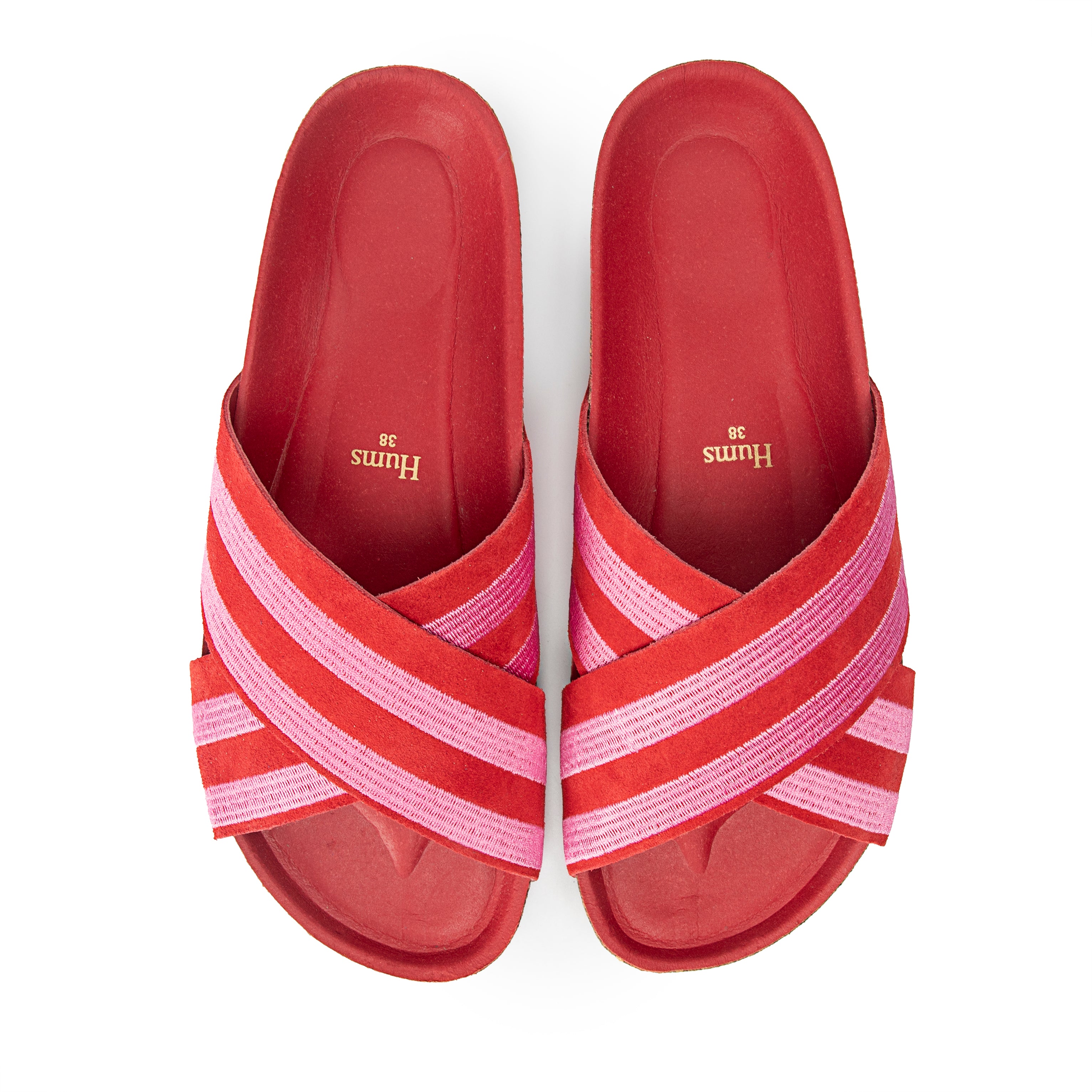 Candy Striped Sandal
