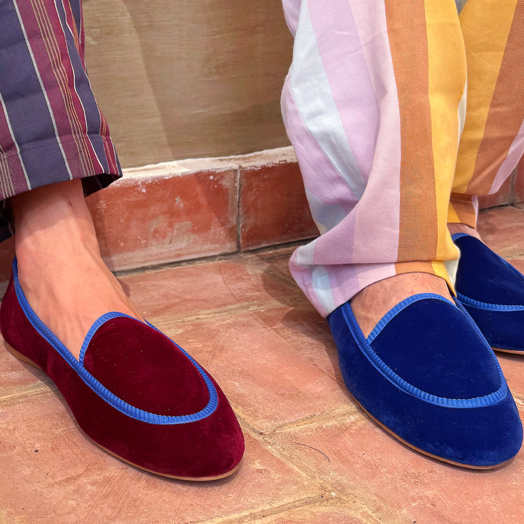 Bleu Bisou Flats Herr