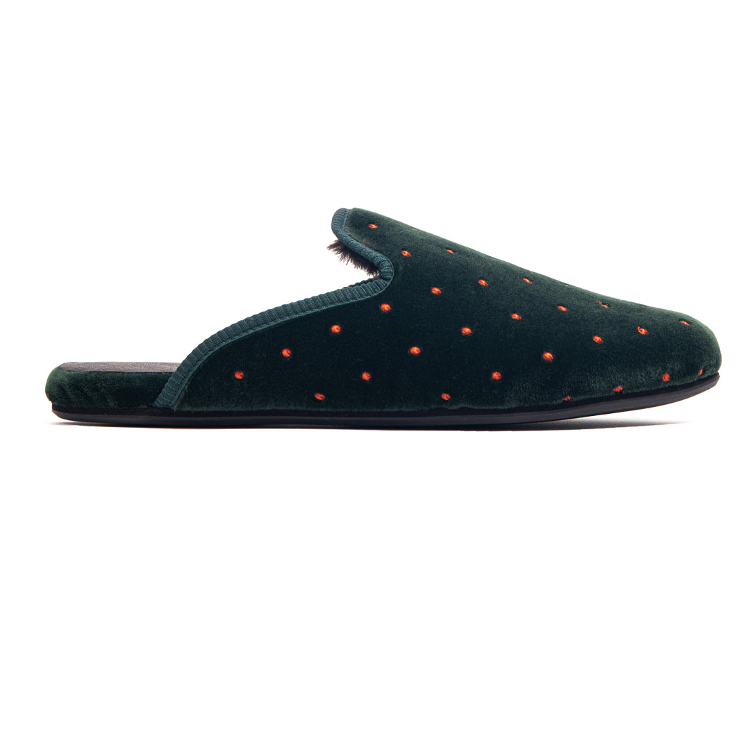 Forest Dot Slipper